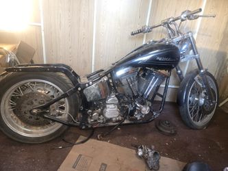 Custom Frame Soft Tail 80 Cu Evo Project Harley