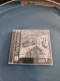 Clock Tower Black Label Sony PlayStation 1 W/ Reg Card