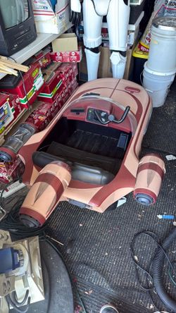 Star Wars radio flyer land speeder