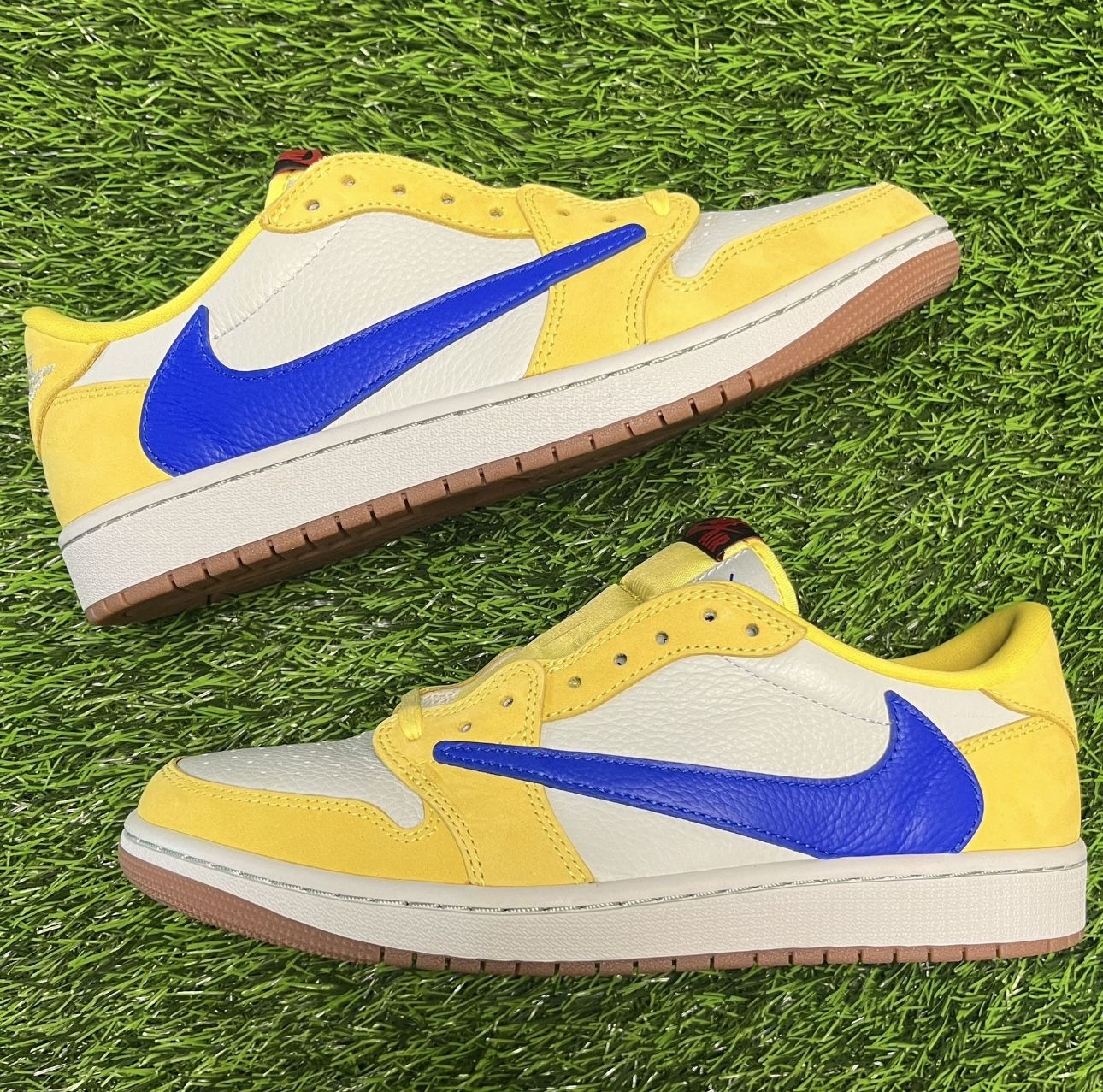 Travis Scott Canary Jordan 1 Low