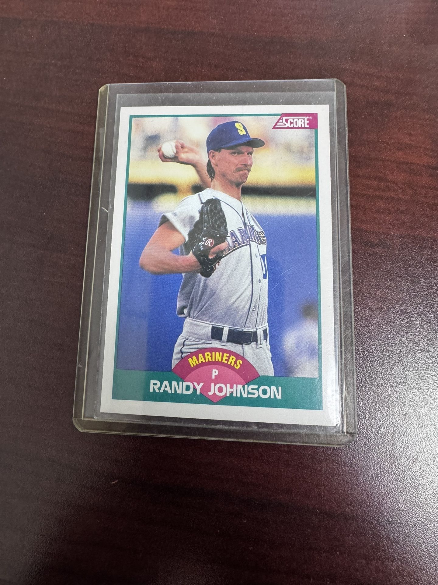 1989 Score Rookie & Traded - Randy Johnson #77T (RC)- HOF