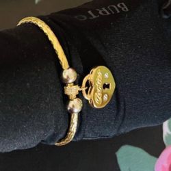 18k Real Pawnable Saudi Gold Bracelet