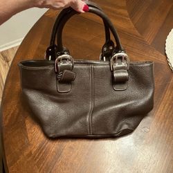 Ladies Purse Leather Tignanello Beautiful Like New 