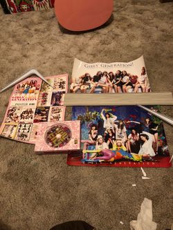 Girls Generation Kpop CD and posters bundle