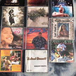 Bundle Of 11 CDS Polynesian Hawaiian Music