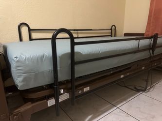Full size electric medical bed from medline.