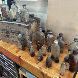 Antique Liquor Bottles 
