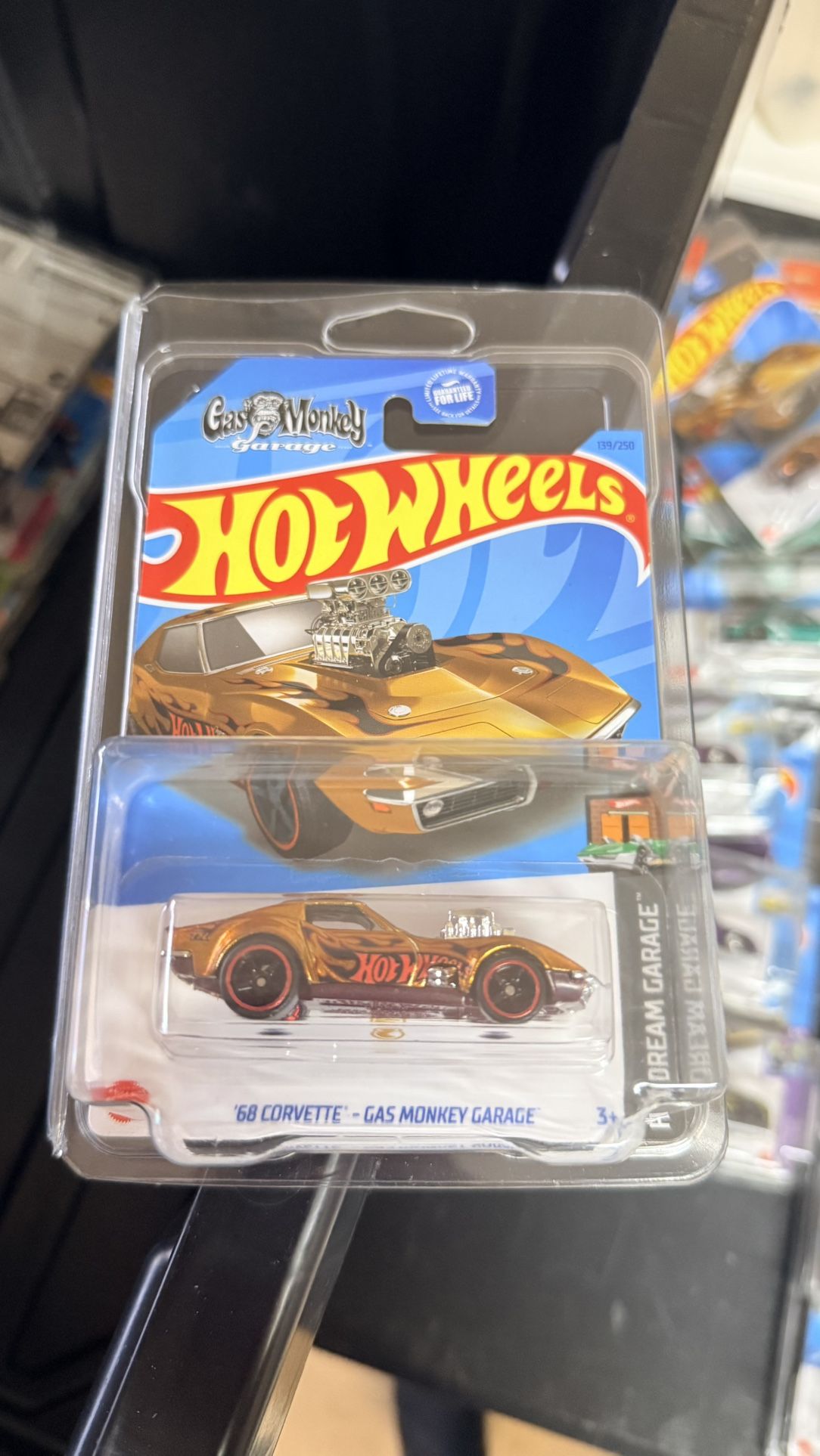 Hot Wheel Super Treasure Hunt 78 Corvette Gas Monkey