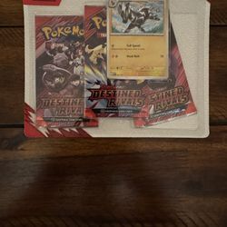 Pokemon Destined Rivals 3 Pack 
