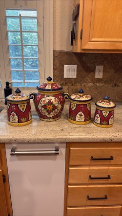 Canisters.