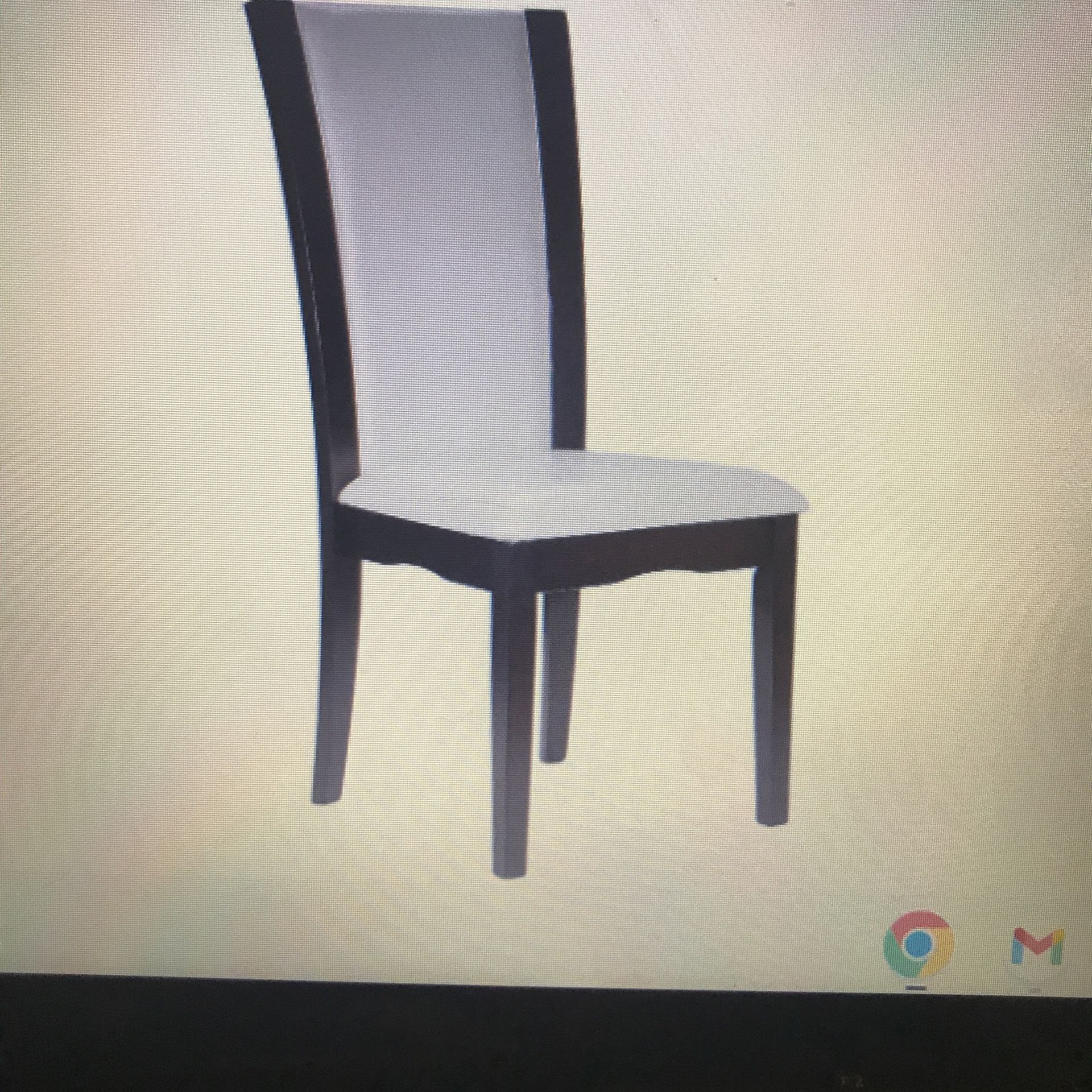 4 Wood Dining Chairs