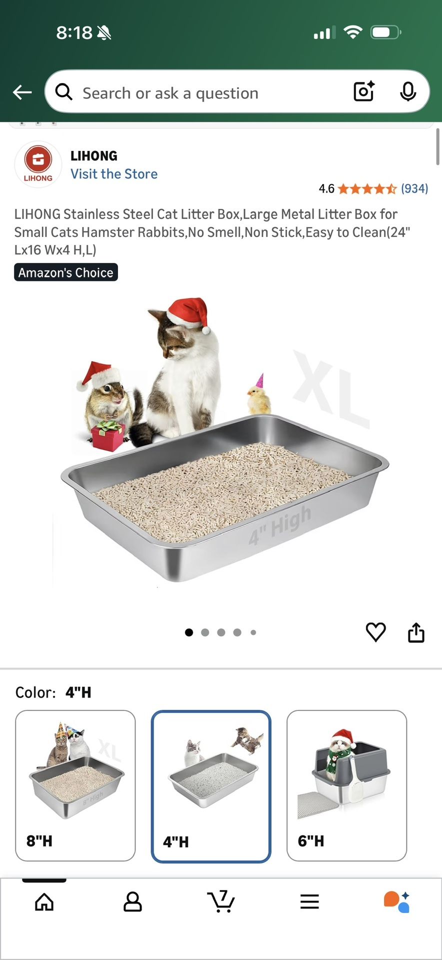 NEW cat litters (never used) 2 stainless steel