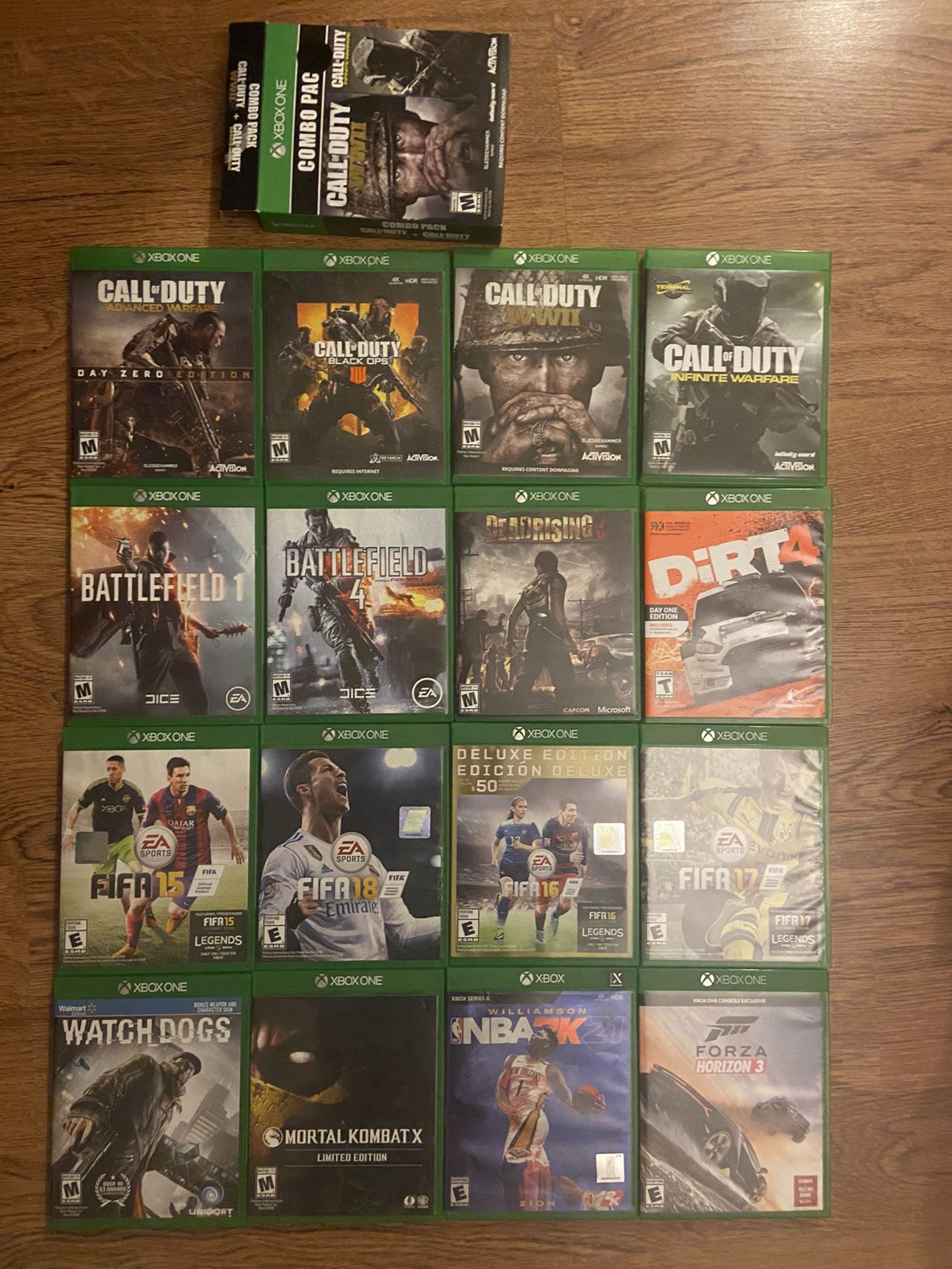 Xbox One/series X Games.