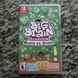 Big Brain Academy (Brain Vs Brain) - Nintendo Switch
