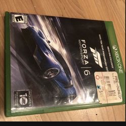 Xbox one Forza 6 game tested, works good