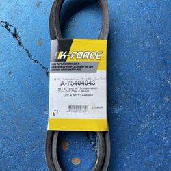 K-Force 57.3” X 1/2” Aramid Replacement Lawn Mower Drive Belt