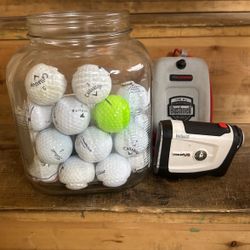 Bushnell Tour V4 Rangefinder W/ Golf Balls