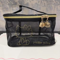 New Hello Kitty Mesh Makeup bag 