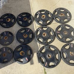 Rubber Coated Olympic Weight Plate