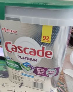 Cascade platinum dishwasher pods 92