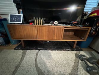 [Moving Sales] IKEA Stockholm Wood TV Unit / Media Console