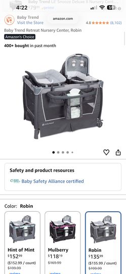 Pack n Play w Bassinet and changing station
