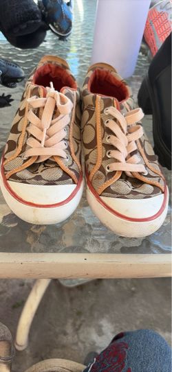 Coach Signature C Sneakers Brown/Tan – Women's 5.5