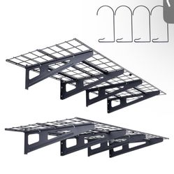 NEW Garage Shelving Wall Mounted, 2 Pack Heavy Duty Garage Wall Shelves