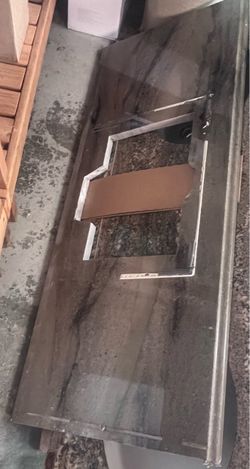 3cm Granite Countertop Slab and Two Backsplashes