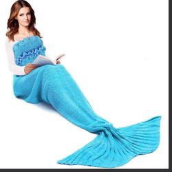 Mermaid Blanket For Kids