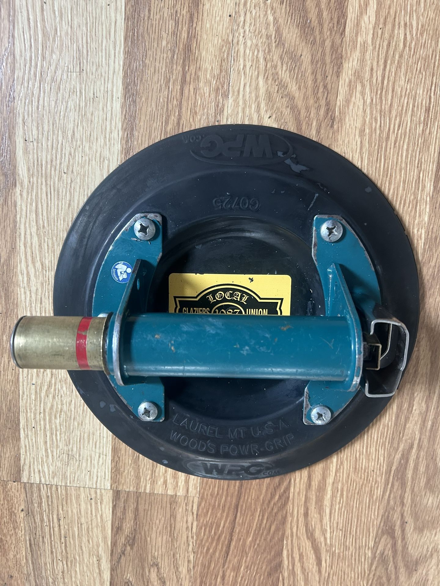 WPG 9” Vacuum Suction Cup | Wood's Powr-Grip GO725