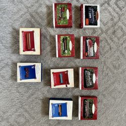 Lionel Train Hallmark Keepsake Collector’s Series Ornaments Lot Of 10