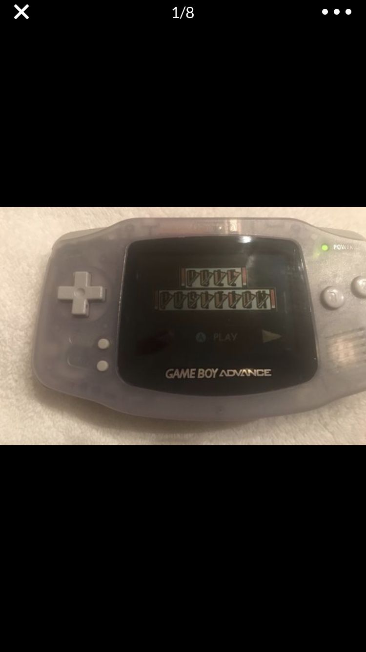 GAME BOY ADVANCE Includes 5 Games & Fresh batteries