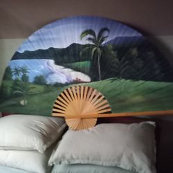 Large Wall Fan Art Five Feet Wide!!