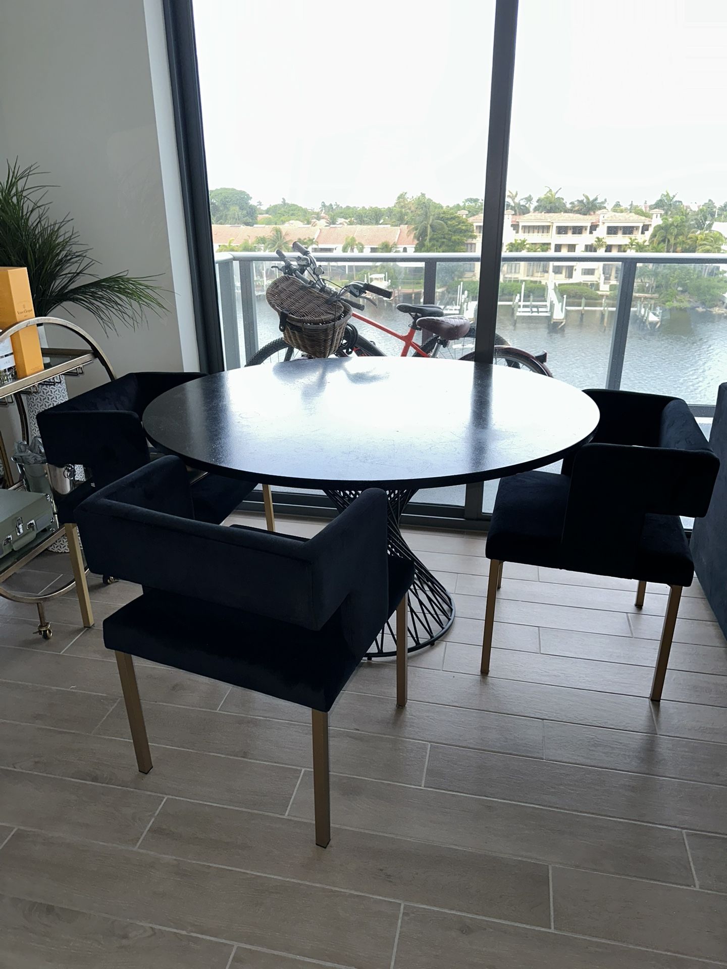 Dining Table And 4 Chairs