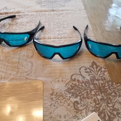 3 Pair Of Nerf Gun Glasses 