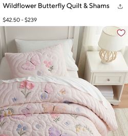 Pottery Barn Kids Comforter and Shams