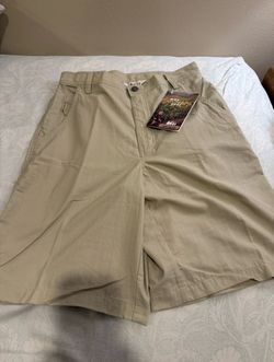 ✅ NEW NWT Vintage 90s Y2K REI Kalahari Tam Beige Shorts Hiking Outdoors Size 30