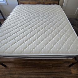 Brand New Queen Size Bed Frame And Matress 