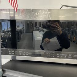 GE Profile 2.1 cu. ft. Over the Range Microwave