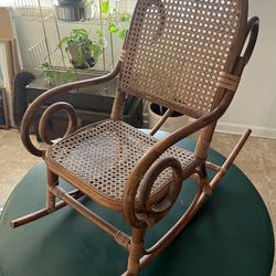 Thornet style Child’s Rocking Chair VTG