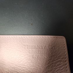 Tiffany and Co Leather Travel Case/Jewelry Roll