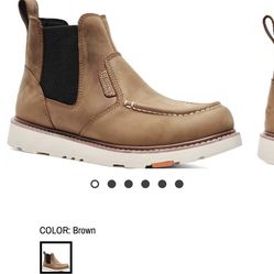 Brunt Steep Toe Size 9