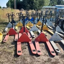 We Sale 2 Many Pallet Jacks 2 List$220-299 Lots