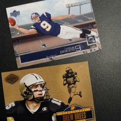 Drew Brees ROOKIE Cards