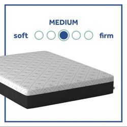 UNOPENED 12” King Hybrid Mattress. Sealy Cool Medium Hybrid with CopperChill Technology