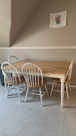 Kitchen table white