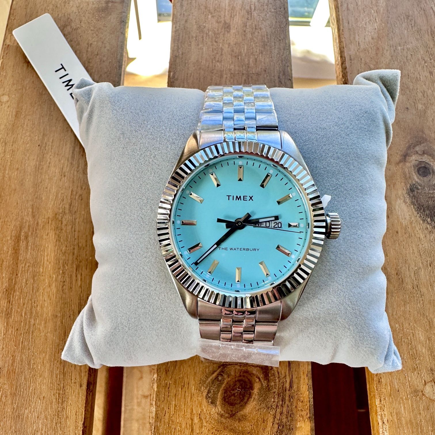 Rare Timex Watch w Tiffany Blue dial for Sale in Los Angeles, CA