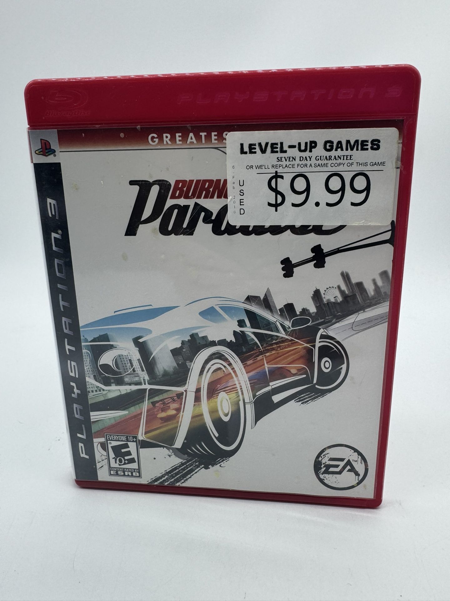 Burnout Paradise Greatest Hits (Sony, PlayStation 3 PS3 2008) Complete & Tested