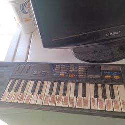 Electronic Small Organ To Practice Piano Classes.